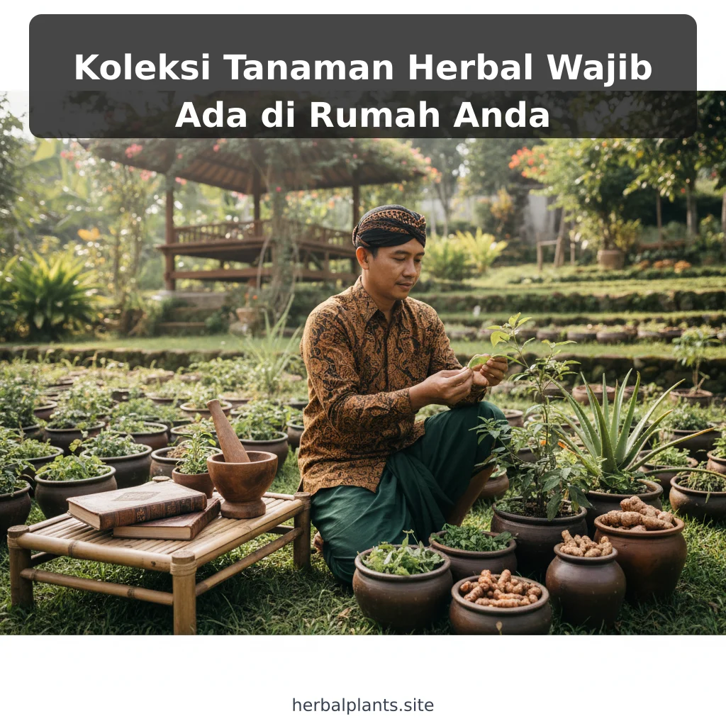 Koleksi Tanaman Herbal Wajib Ada di Rumah Anda