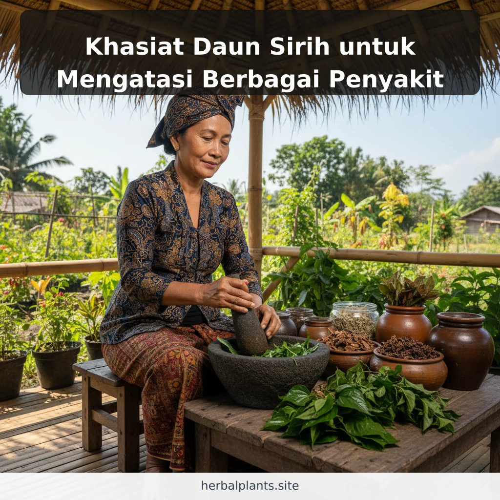 Khasiat Daun Sirih untuk Mengatasi Berbagai Penyakit
