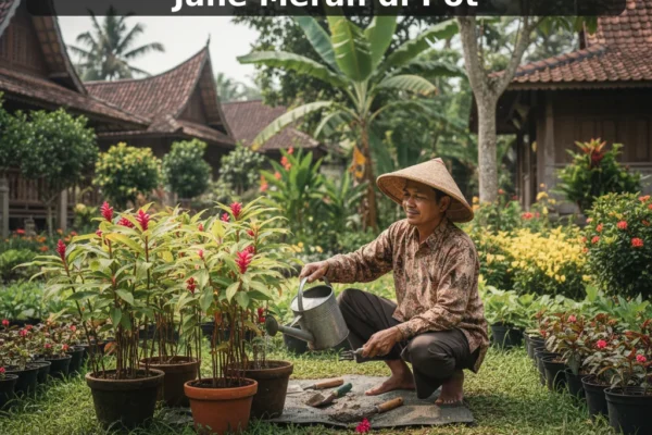 Panduan Lengkap Budidaya Jahe Merah di Pot