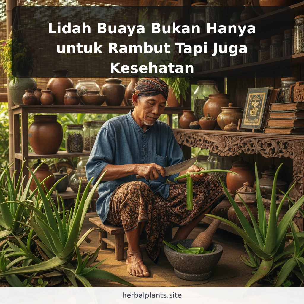 Lidah Buaya Bukan Hanya untuk Rambut Tapi Juga Kesehatan