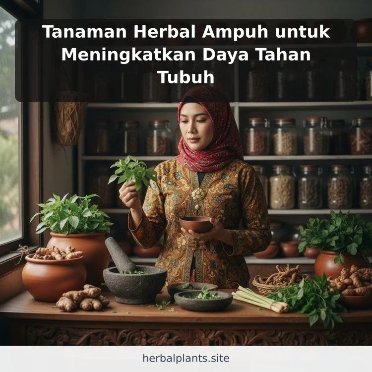 Tanaman Herbal Ampuh untuk Meningkatkan Daya Tahan Tubuh