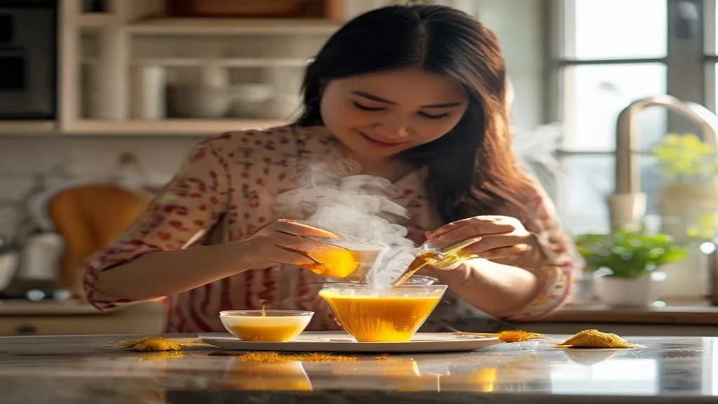 Ramuan herbal alami untuk meredakan gejala flu, menguatkan sistem kekebalan tubuh secara natural.