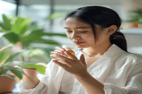 Obat herbal alami berbahan daun, akar, dan bunga untuk meningkatkan kesehatan secara tradisional.