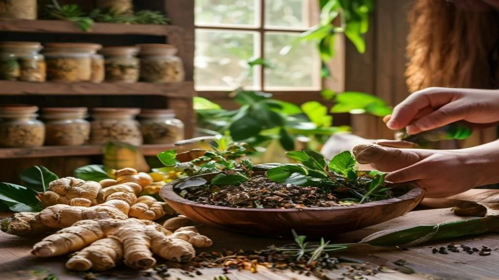 Obat herbal alami membantu meningkatkan kesehatan dengan bahan tanaman tradisional tanpa efek samping